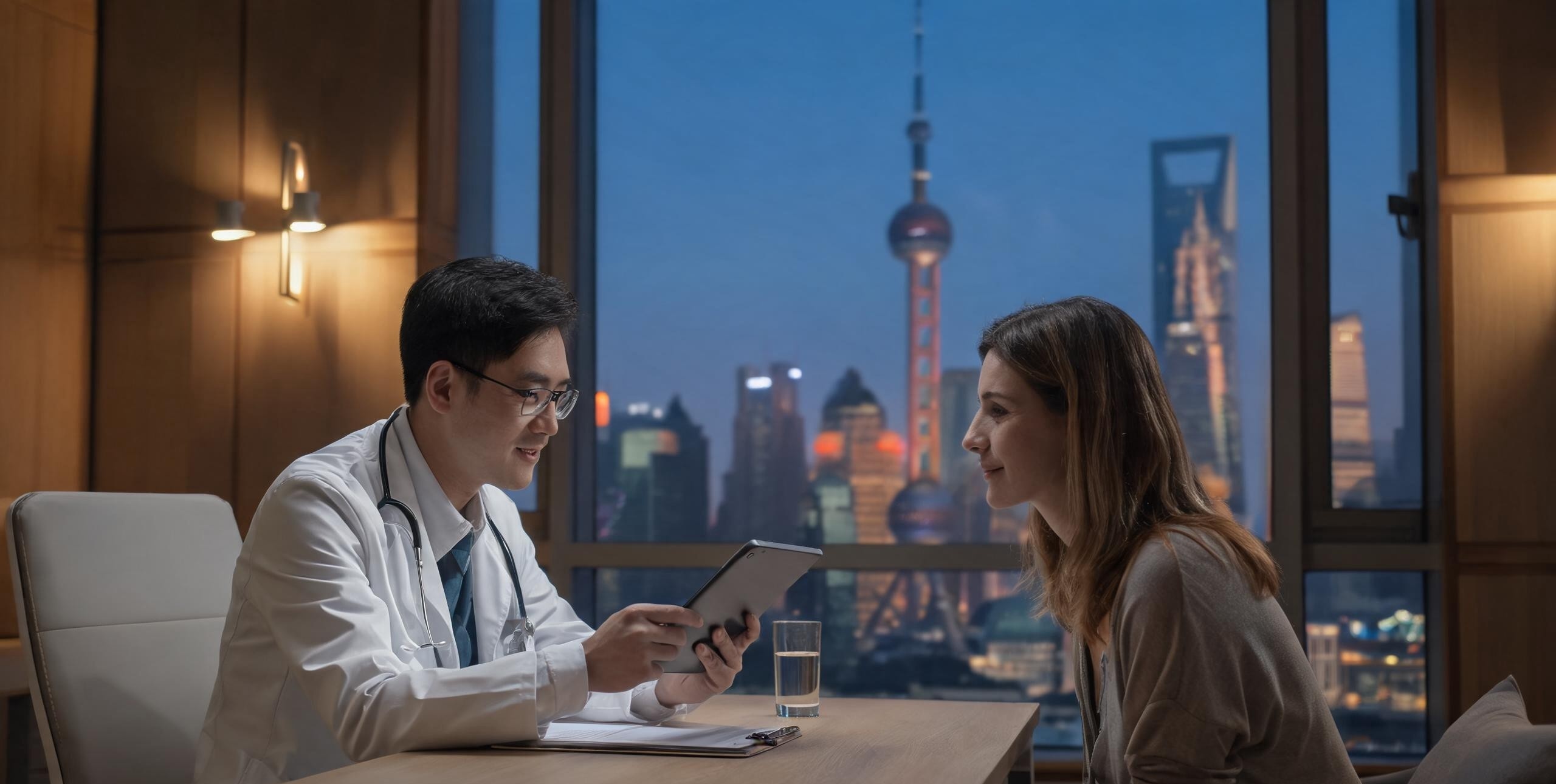 International patient consultation in China